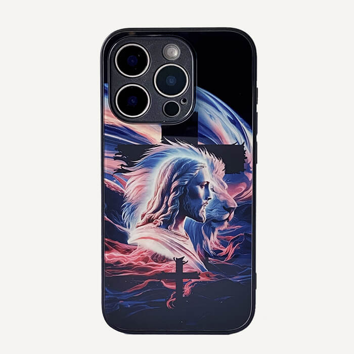 The Lion of Judah-Christian Phone Case-PC45,lighting,lighting+,lighting in love