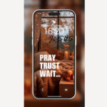 Praytrustwait-christian phone wallpapers-PW14