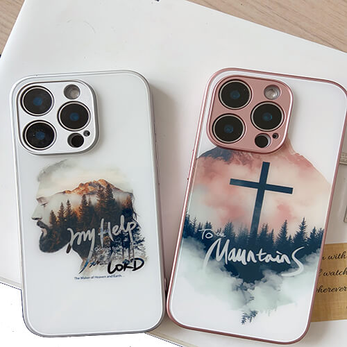 Mountain Rose Cross-Christian Phone Case-PC12